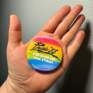 Rainbow Pride 88 Button